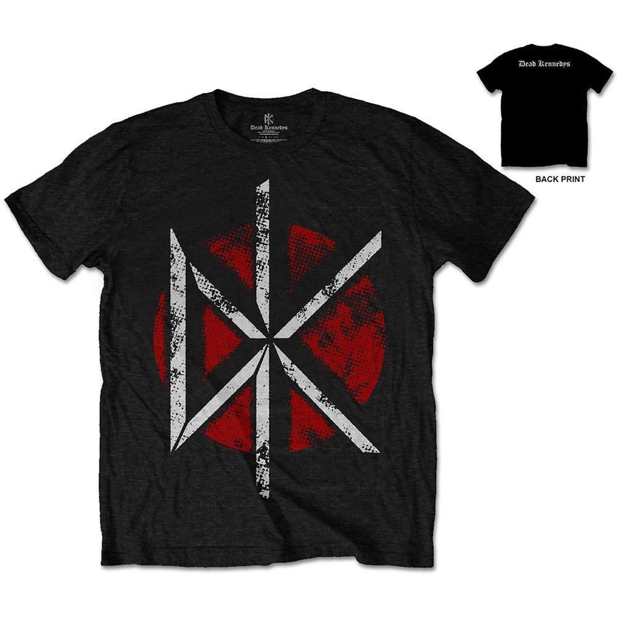 Dead Kennedys Vintage Logo - Black - Large T-Shirts