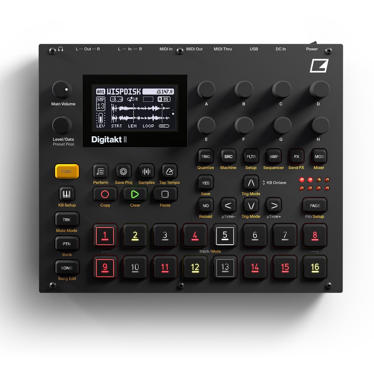 Elektron Digitakt II Drum Machine Sampler