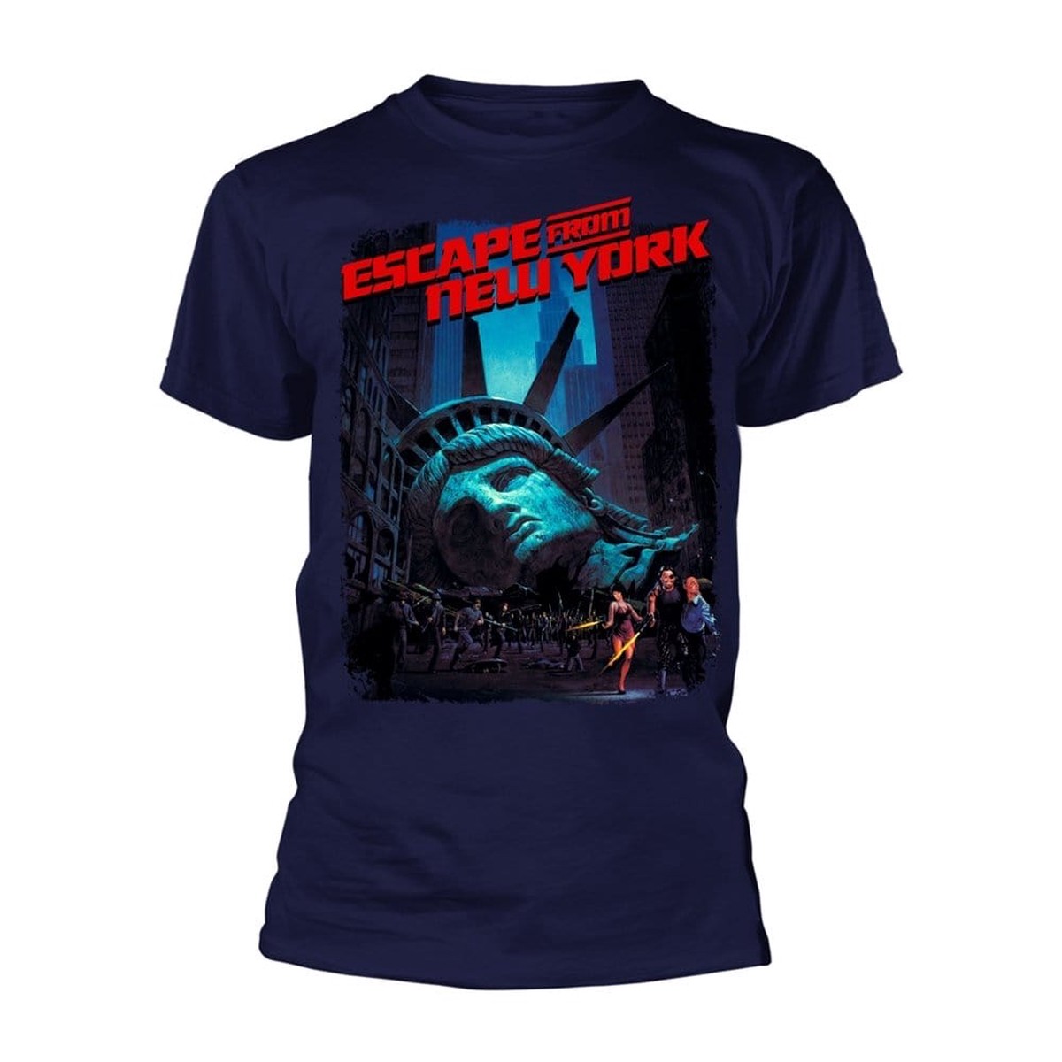 Escape From New York - Navy - Small T-Shirts