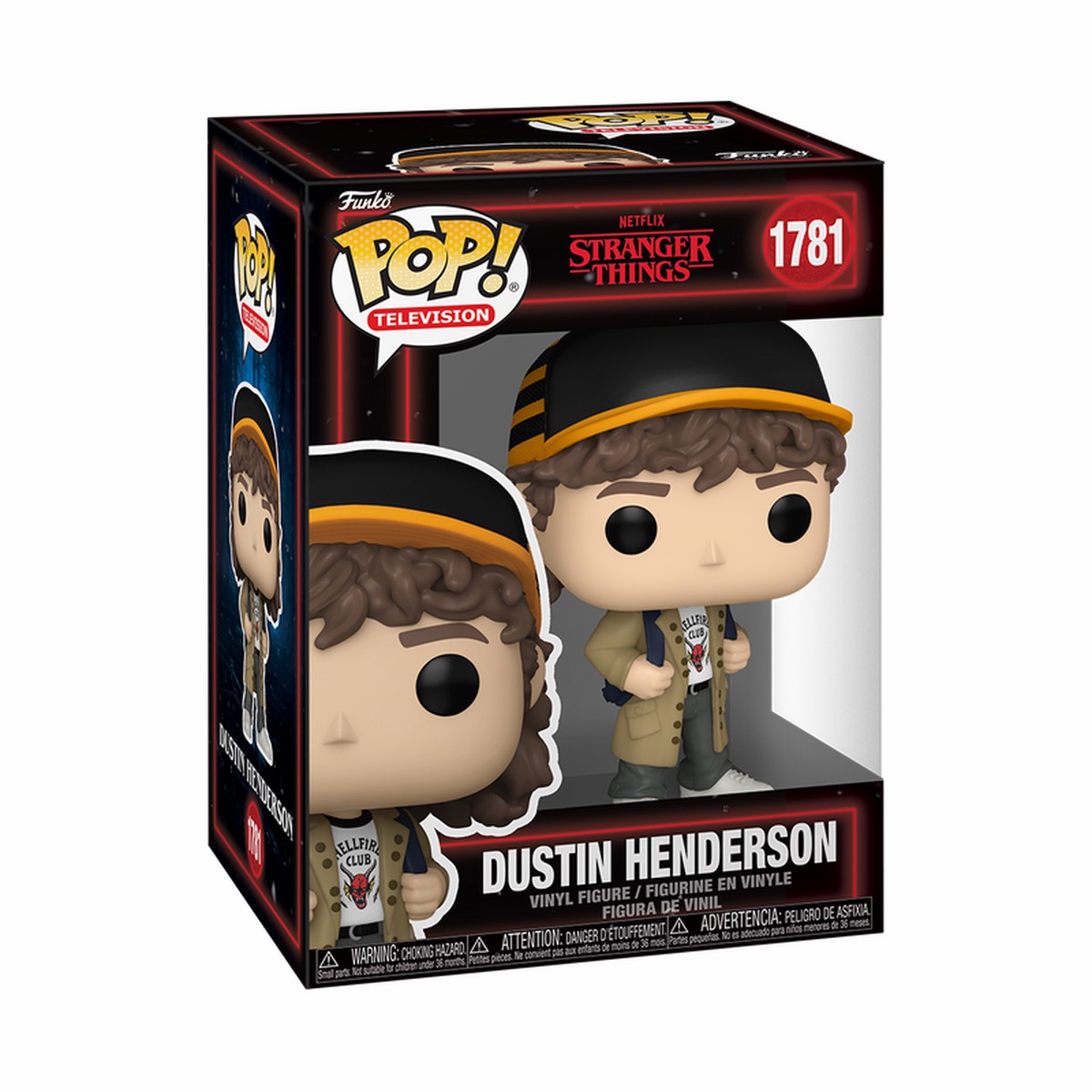 Funko POP Stranger Things - Dustin Henderson Toys