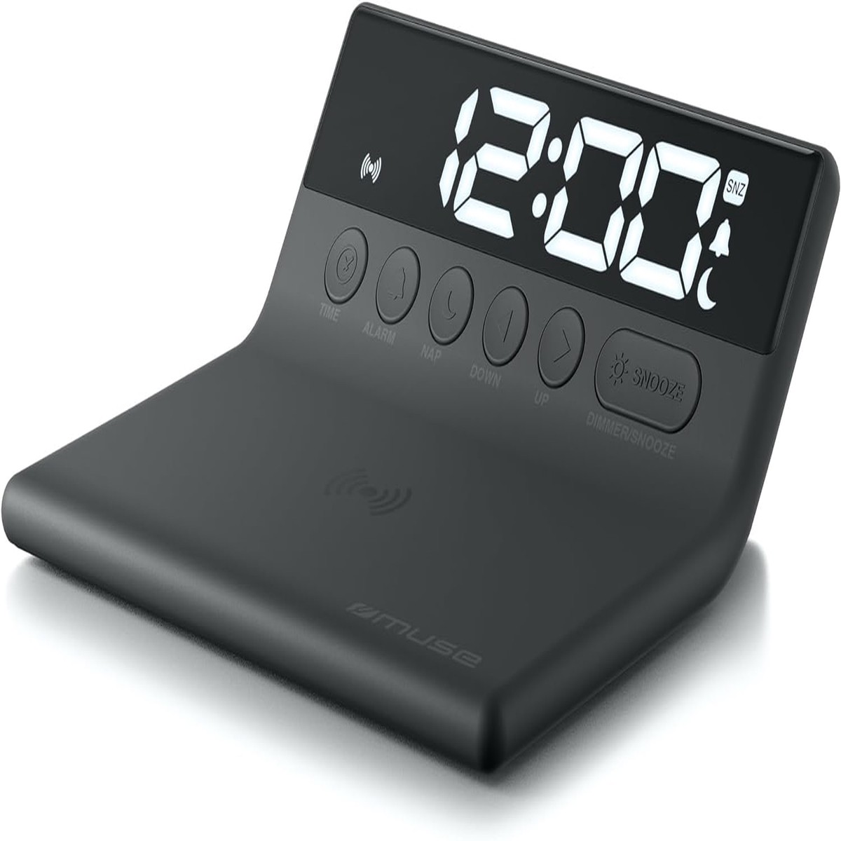 Muse Wireless Charging Clock USB charger (no plug included) Accessories