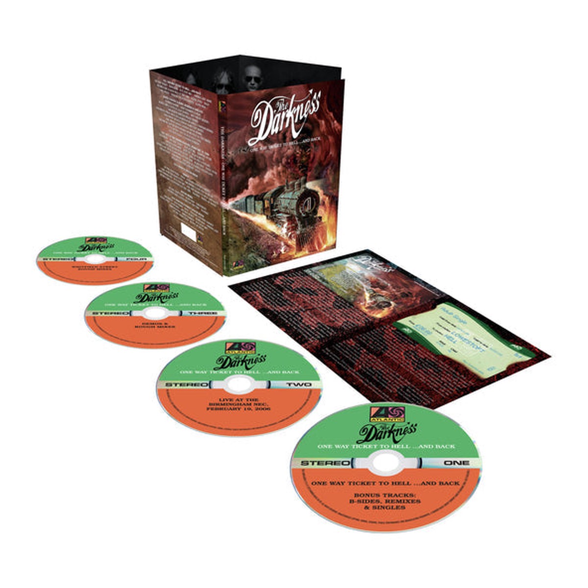 One Way Ticket to HellAnd Back (20th Anniversary Deluxe) – The Darkness CD