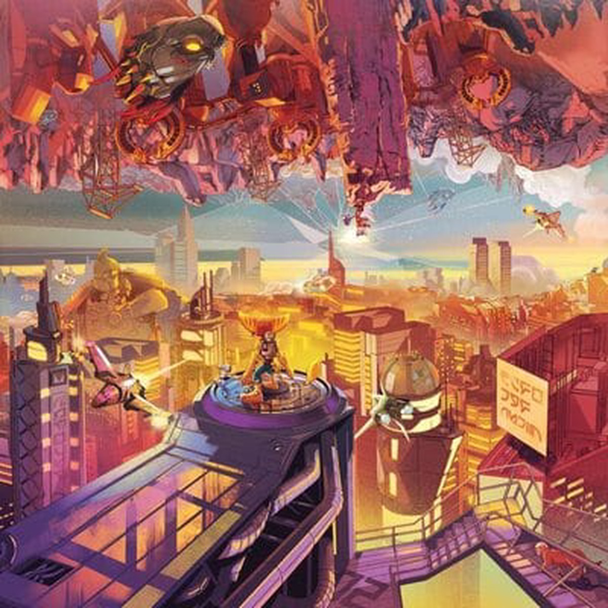 Ratchet Clank Rift Apart - Mark Mothersbaugh Wataru Hokoyama Colour Vinyl