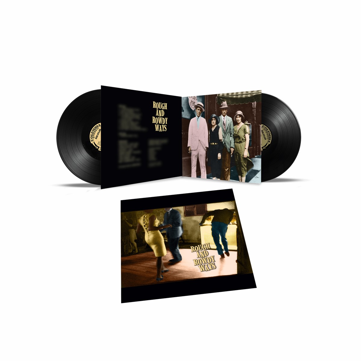 ROUGH AND ROWDY WAYS- BOB DYLAN VINYL