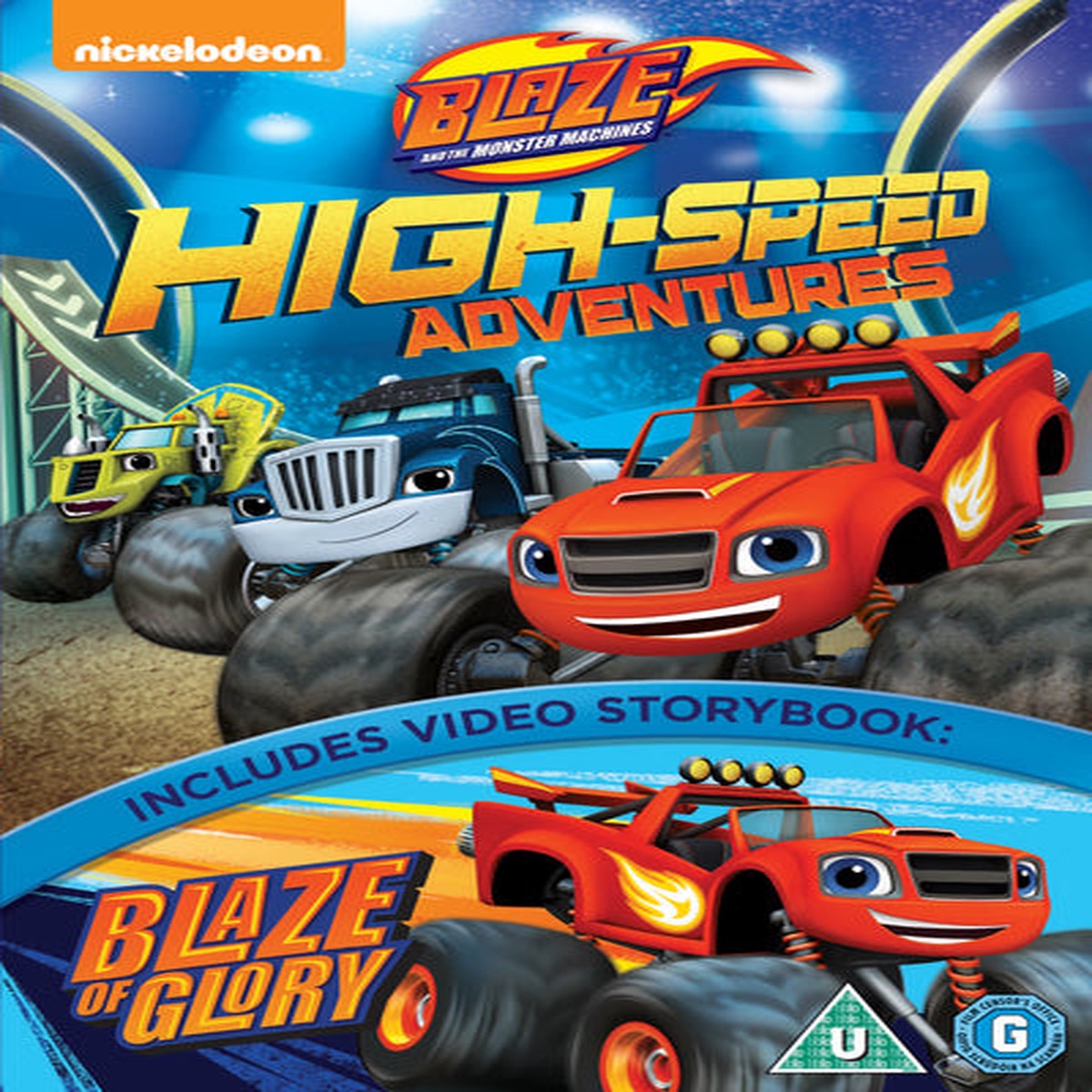 Blaze and the Monster Machines High Speed Adventures - Ellen Martin DVD