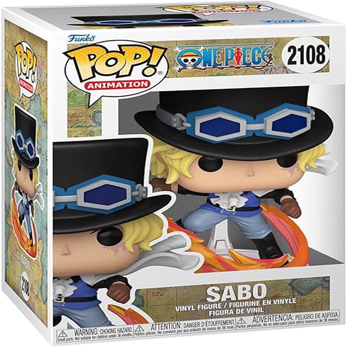 Funko Pop Animation One Piece Animation One Piece - Sabo Toys