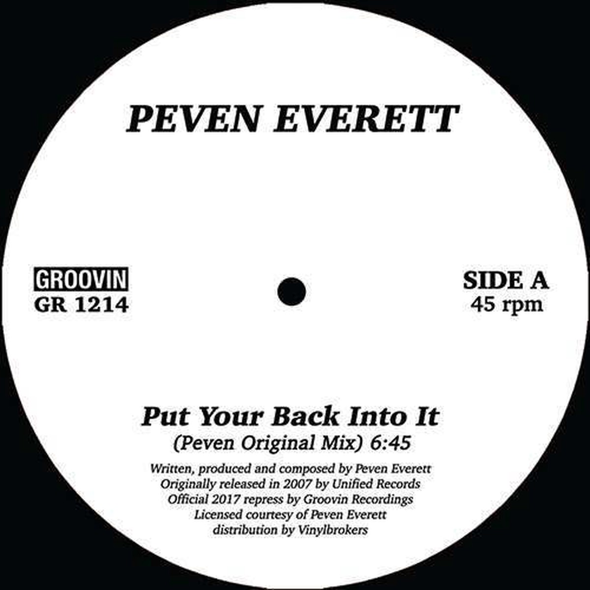 Put Your Back Into It