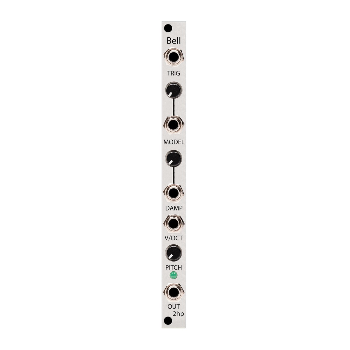 2HP Bell Physical Modelling Voice Eurorack Module