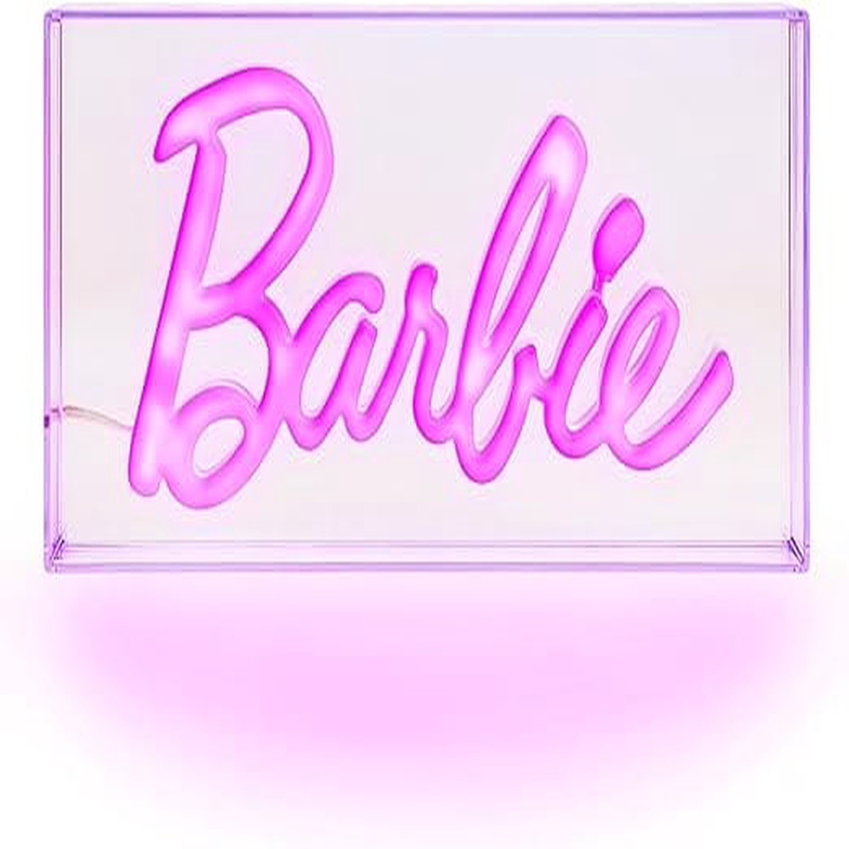 Barbie Logo - Lamp LED Neon Pink Sign Lamp