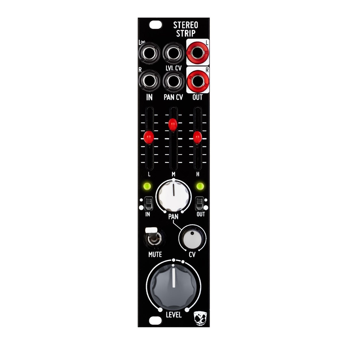 DivKids Stereo Strip Eurorack Module