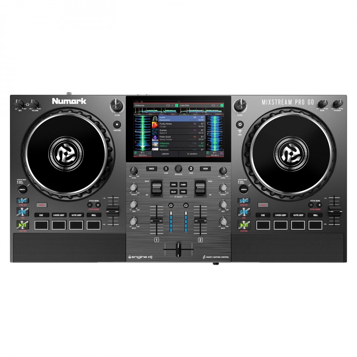 Numark Mixstream Pro Go Standalone Portable DJ Controller