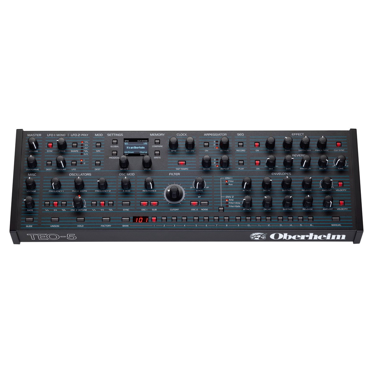 Oberheim TEO-5 Analog Synth Desktop Module
