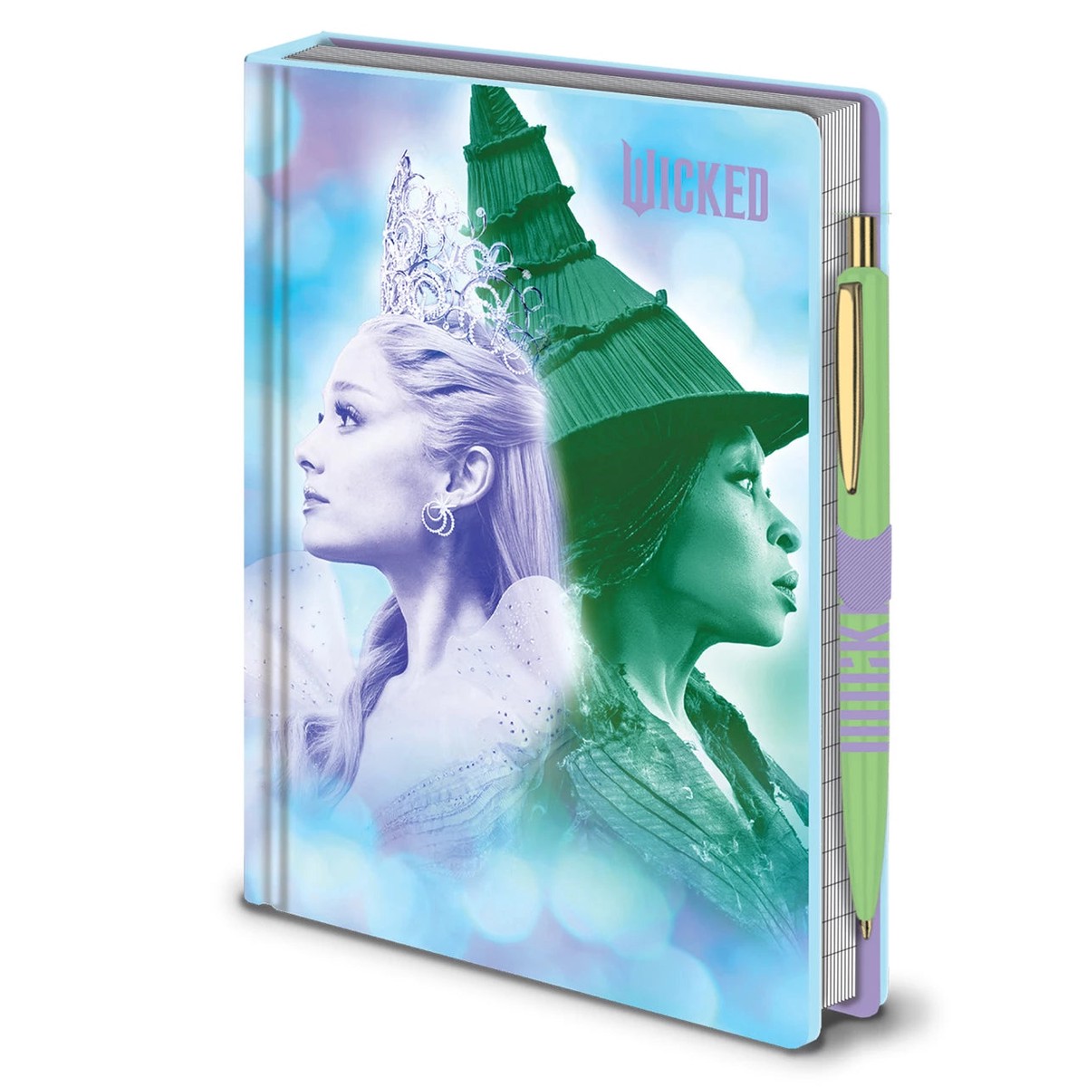 Wicked For Good - Elphaba Glinda Notebook And Pen Notebook