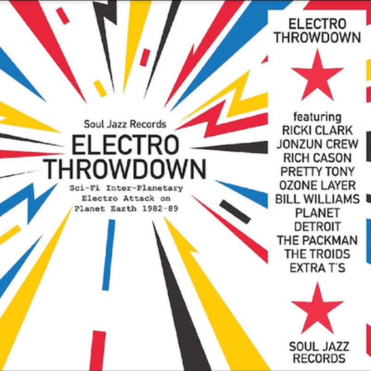 Electro Throwdown Sci-fi Inter-planetary Electro Attack On Planet Earth 1982-89 – Various Artists CD