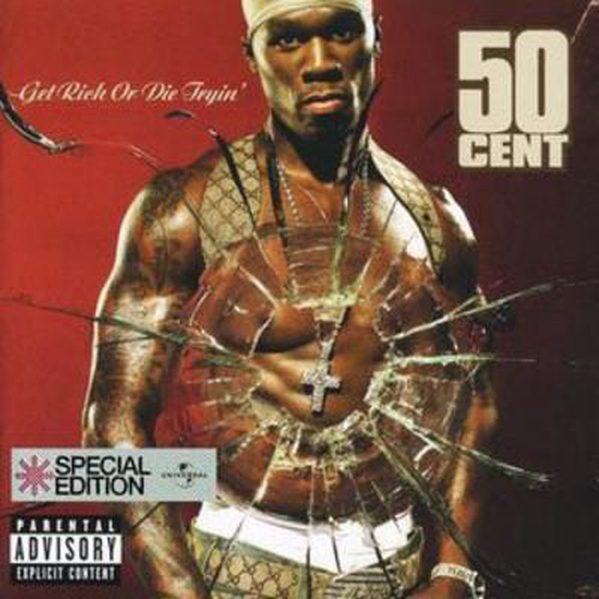 Get Rich Or Die Tryin Explicit Version – 50 Cent CD