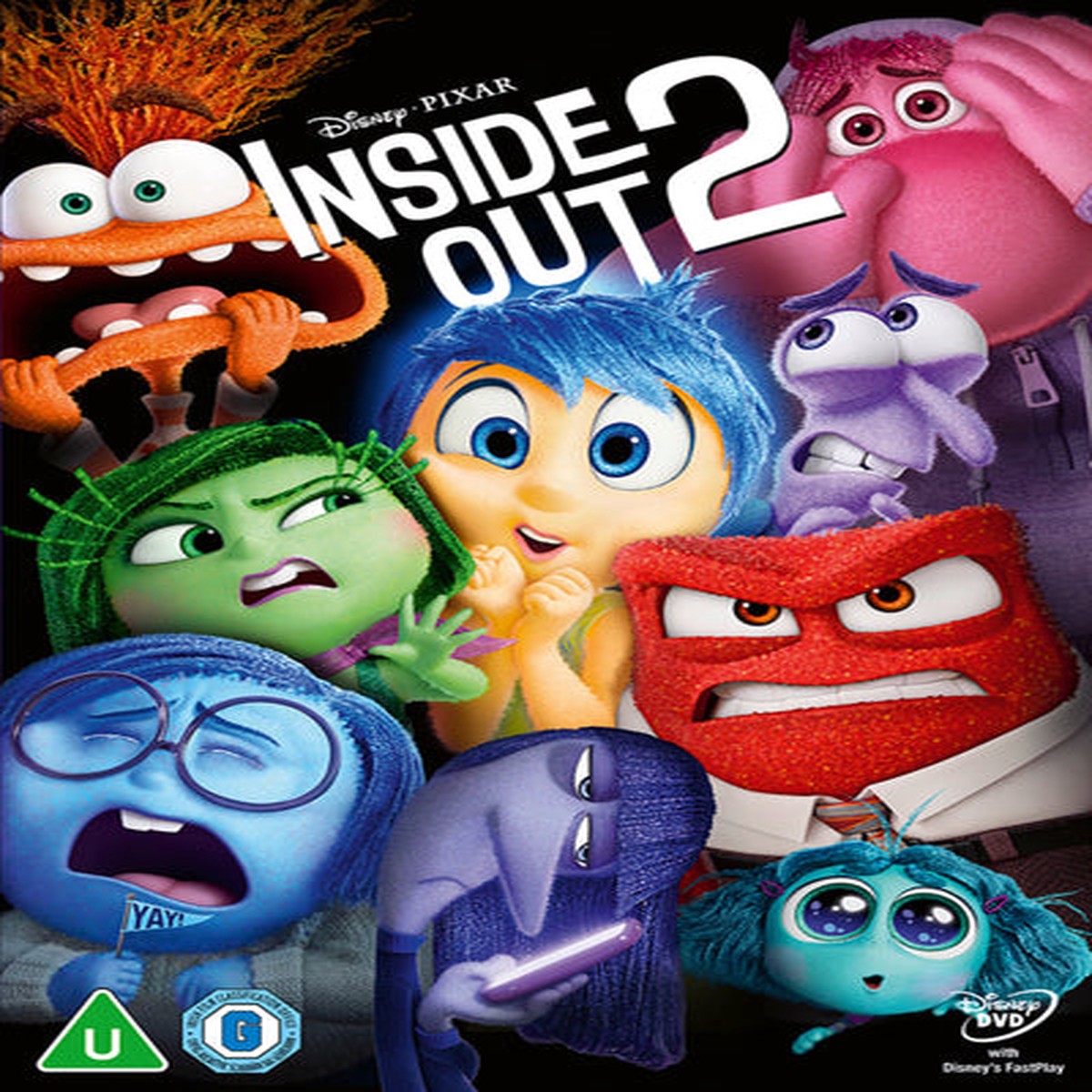 Inside Out 2 – Kelsey Mann DVD