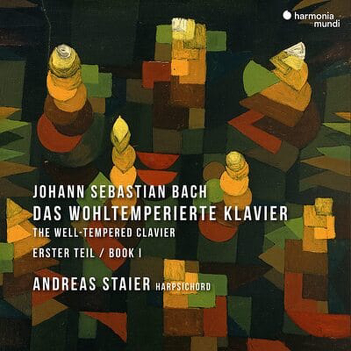 Johann Sebastian Bach The Well-tempered Clavier Book I – Johann Sebastian Bach CD