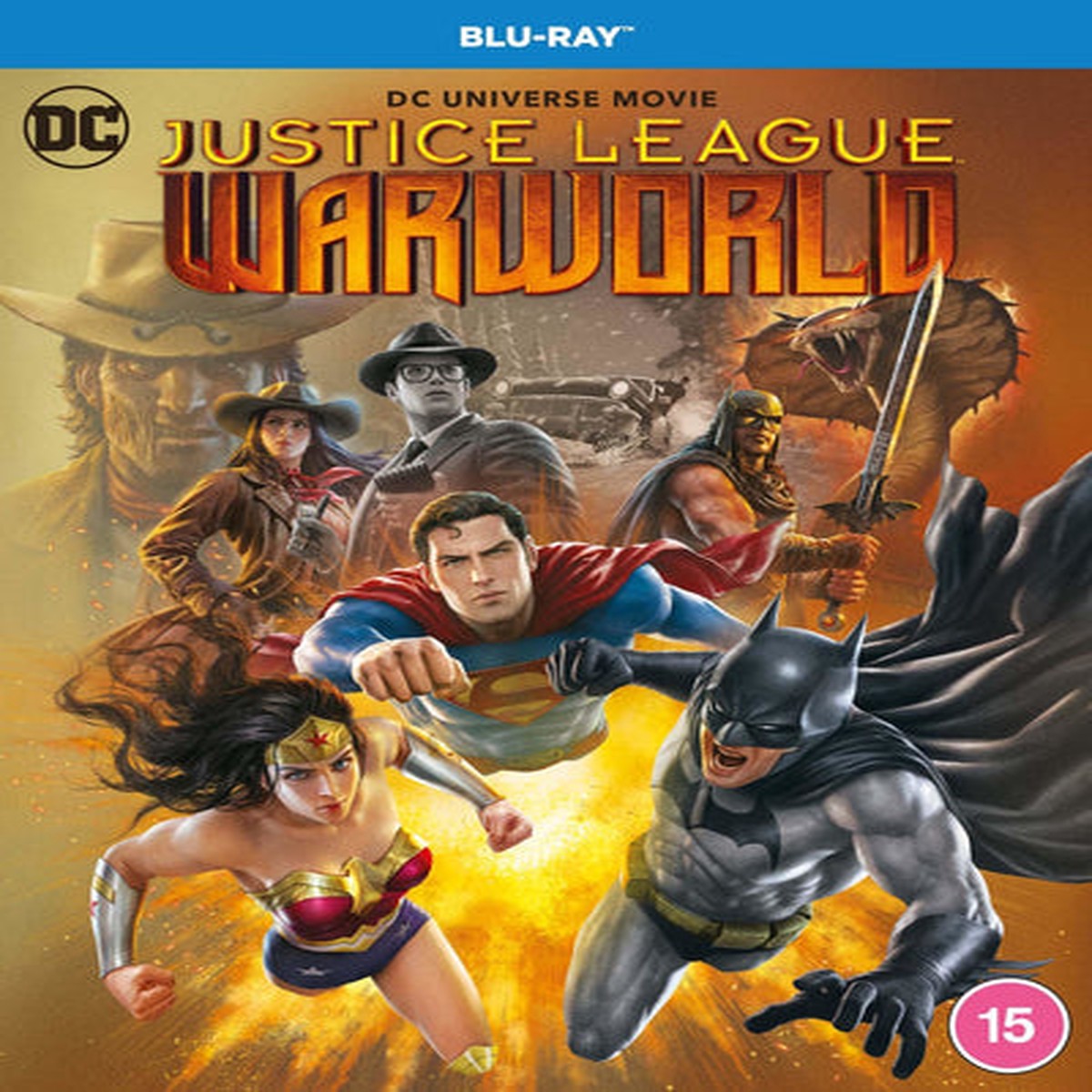 Justice League Warworld – Jeff Wamester BLU-RAY
