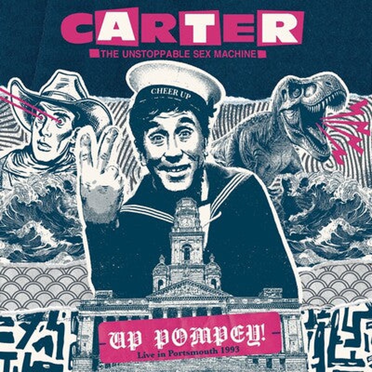 Up Pompey Live in Portsmouth 1993 (RSD Black Friday 2024) – Carter The Unstoppable Sex Machine VINYL