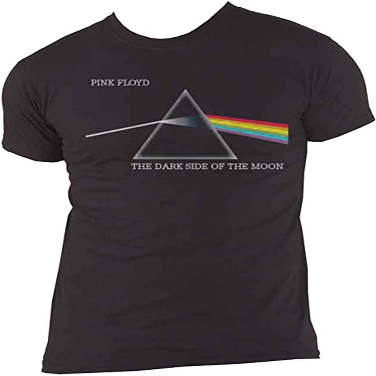 Pink Floyd Dsotm Courier – Black – 2XL T-Shirts