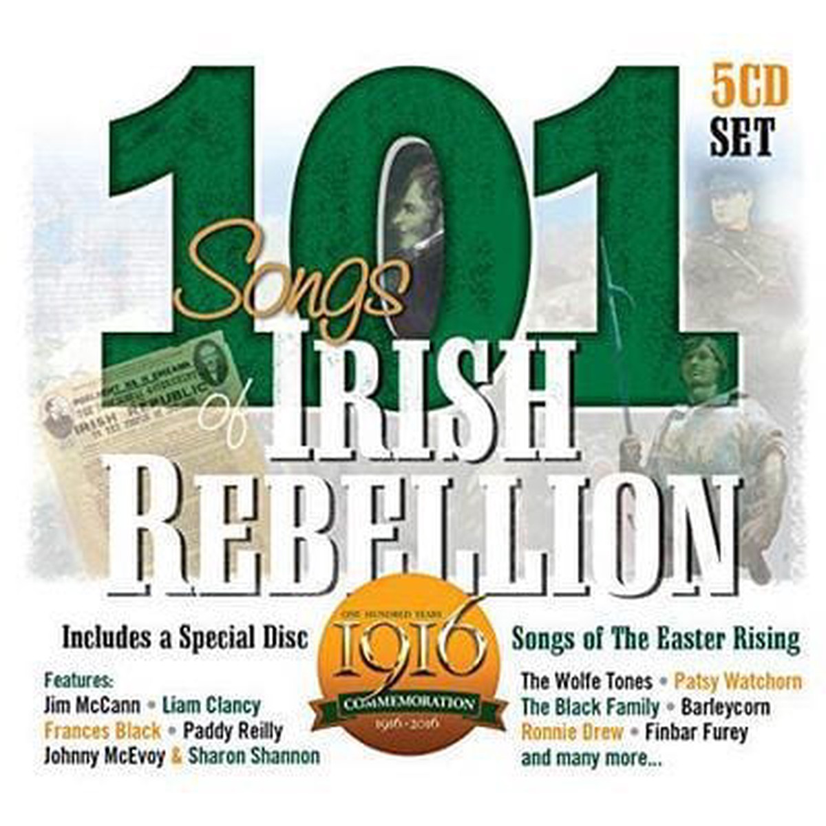 101 Songs of Irish Rebellion - Various Artists CD
