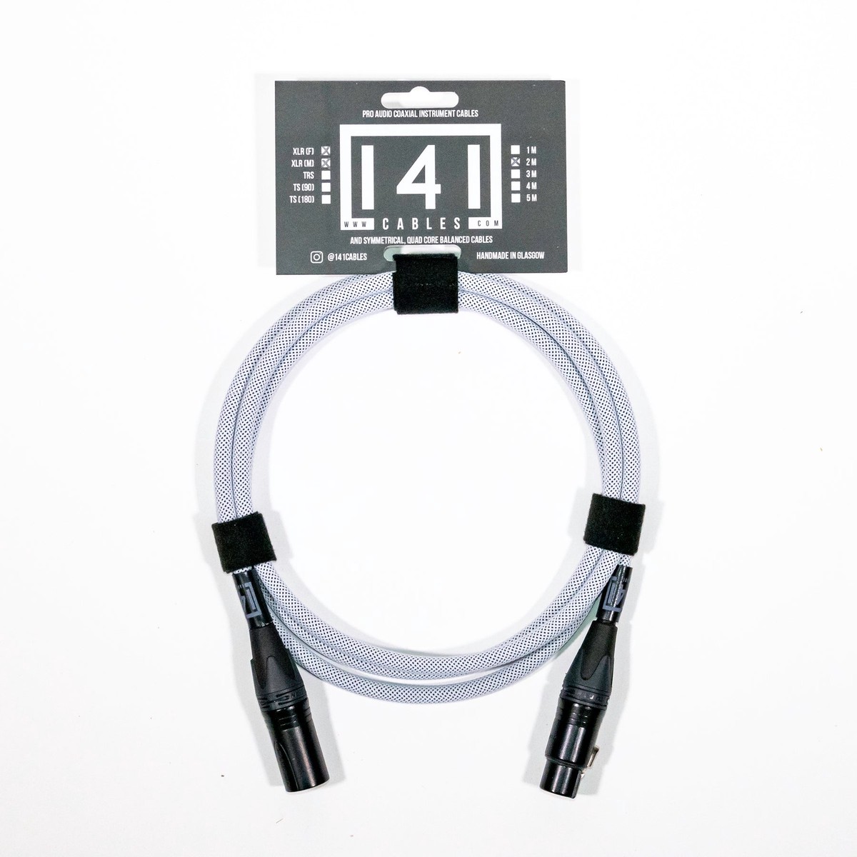 141 Cables XLR (M-F) Cable White
