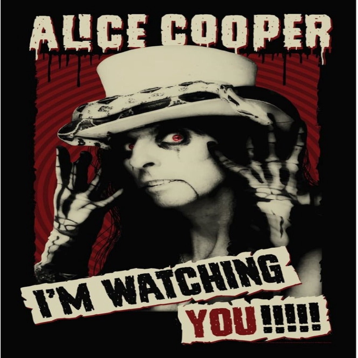 Cooper Alice - Premium Textile Poster Flag (Im Watching You) 104cm x 66cm