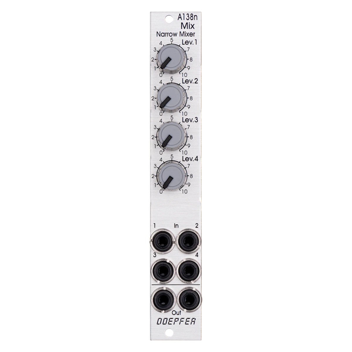 Doepfer A-138-N Narrow Eurorack Mixer Module