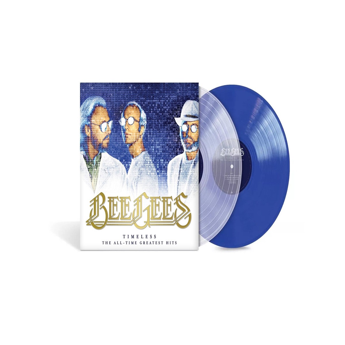 Timeless The All-time Greatest Hits (Limited ClearTransparent Blue 2LP Edition) – The Bee Gees Colour Vinyl