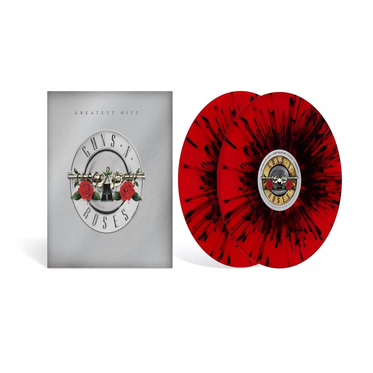 Greatest Hits (RedBlack Splatter Edition) – Guns N Roses Colour Vinyl