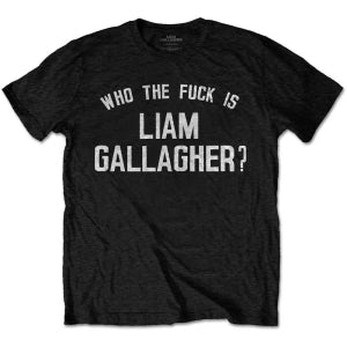 Liam Gallagher Who the Fck Is – Medium T-Shirts