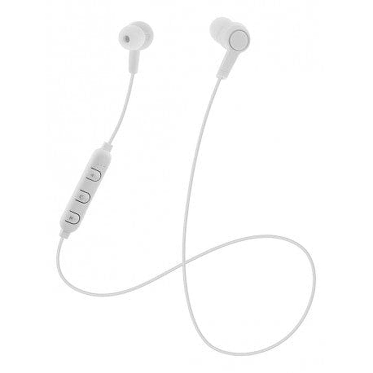 STREETZ IN-EAR BT HEADPHONES WITH MICROPHONE AND CONTROL BUTTONS WHITE Accessories