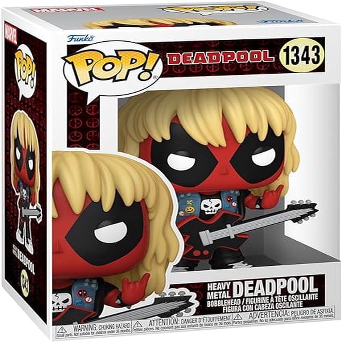 Funko POP Marvel Deadpool - Heavy Metal Band Member Toys
