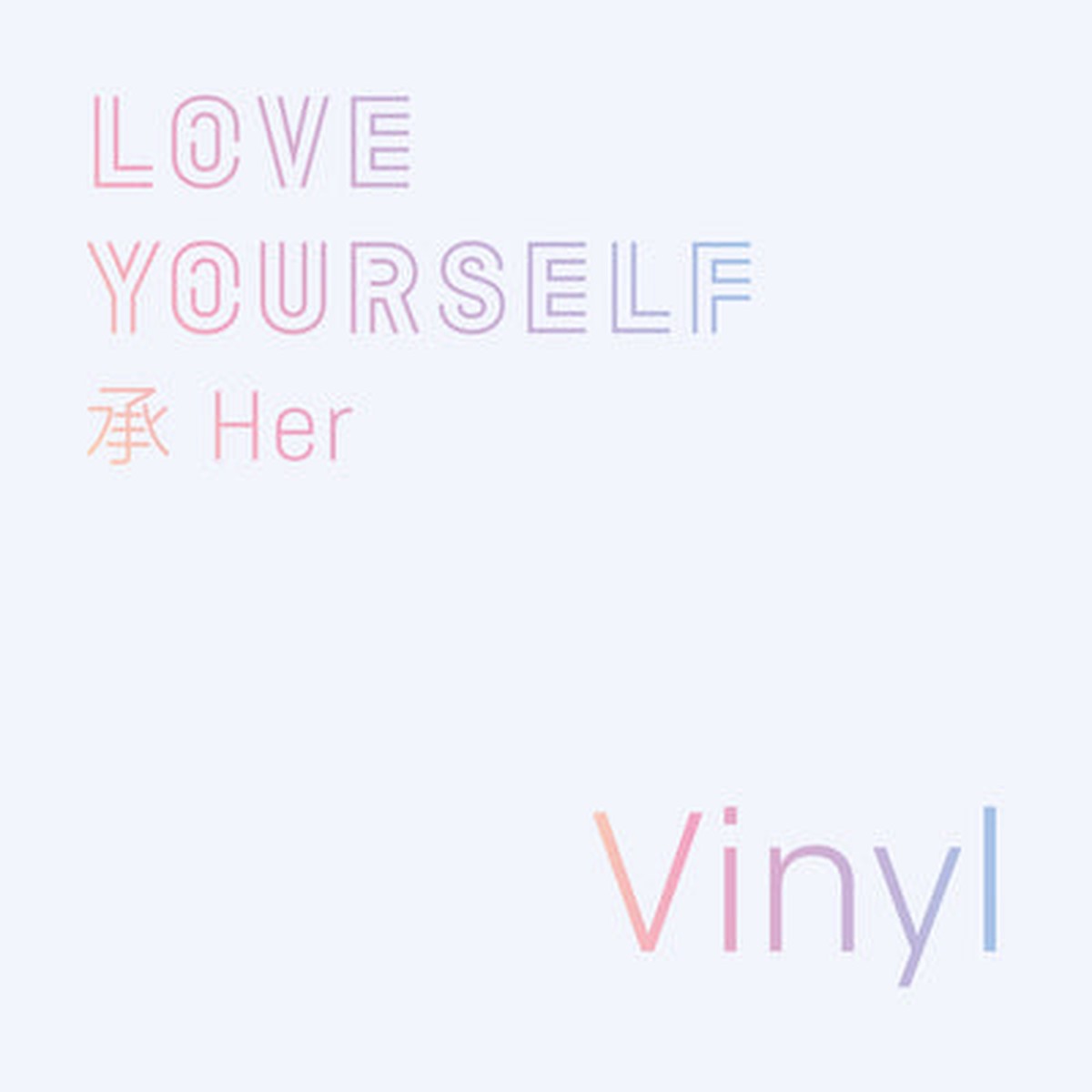 LOVE YOURSELF Her – BTS VINYL