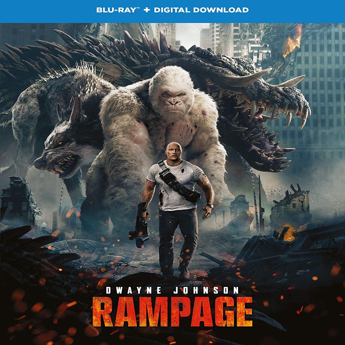 Rampage – Brad Peyton Blu-ray