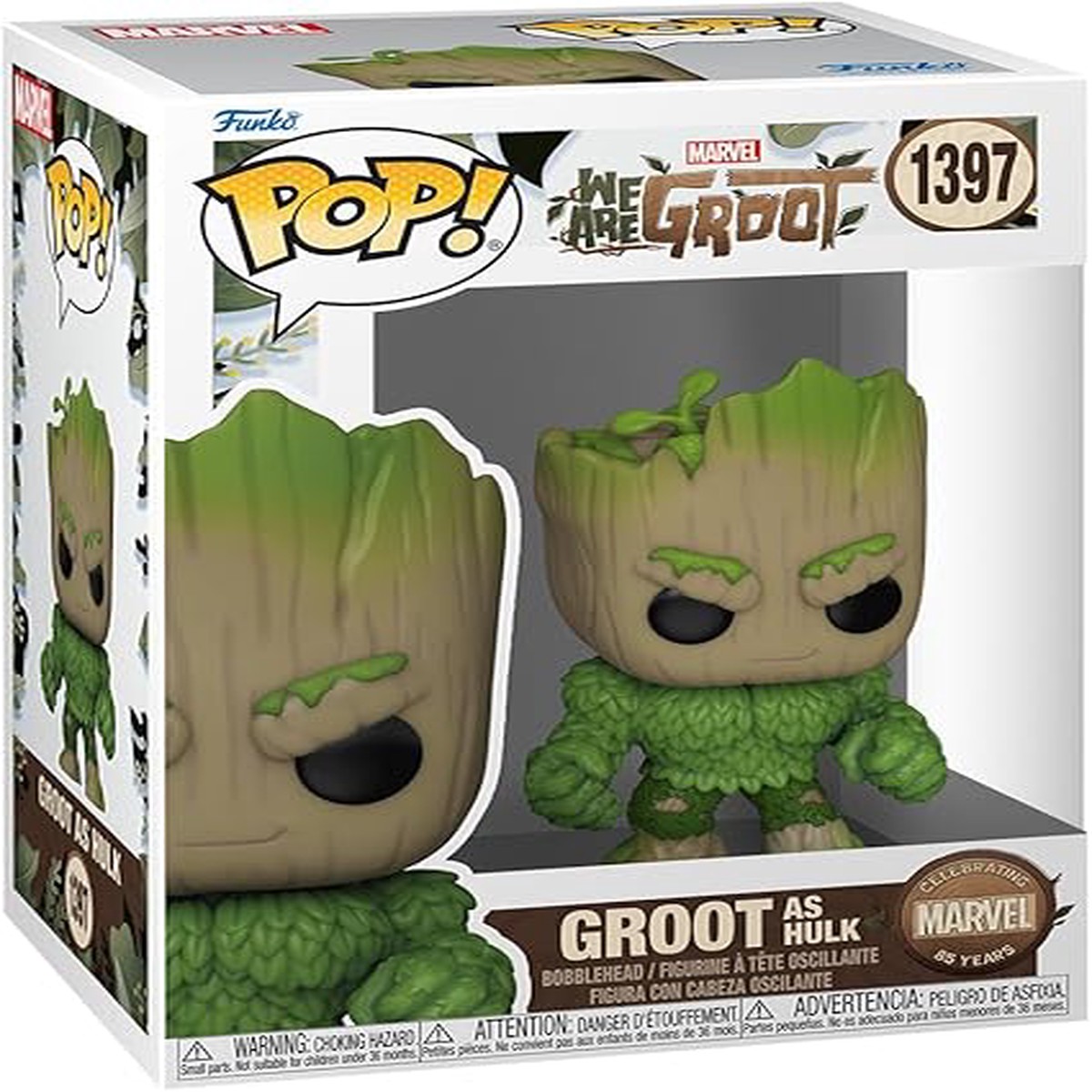 Funko POP Marvel We Are Groot - Hulk Toys