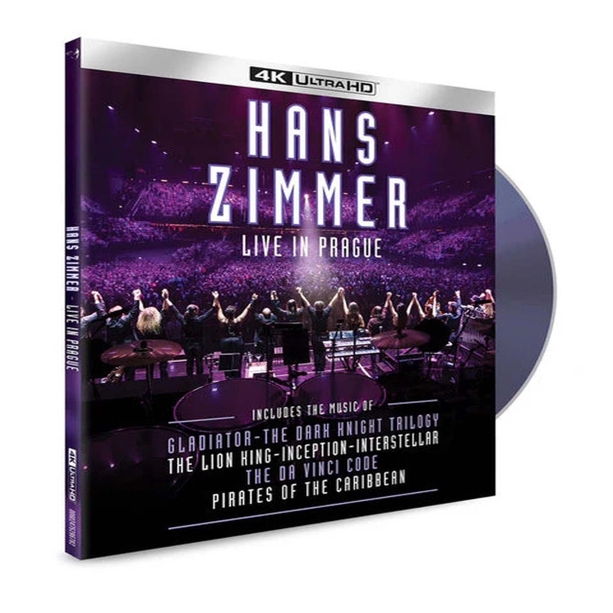 HANS ZIMMER LIVE IN PRAGUE 4K Pre-Order 4K UHD