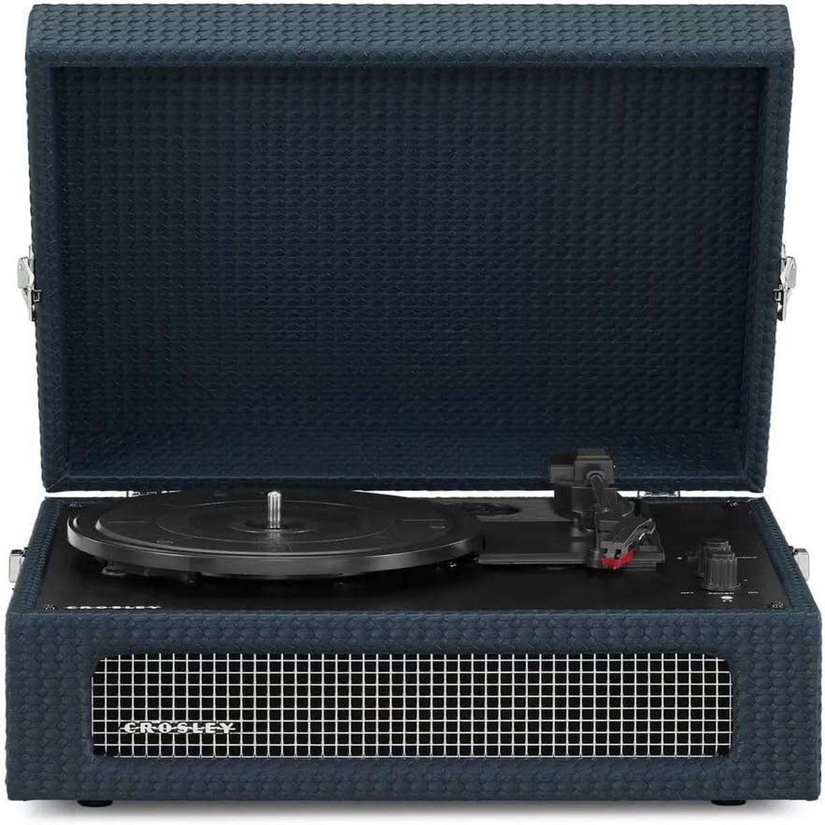 Crosley Voyager Portable Bluetooth Turntable - Navy Tech Turntables