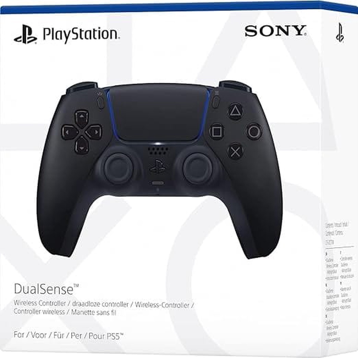 PlayStation DualSense Midnight Black Wireless Controller V2 Games