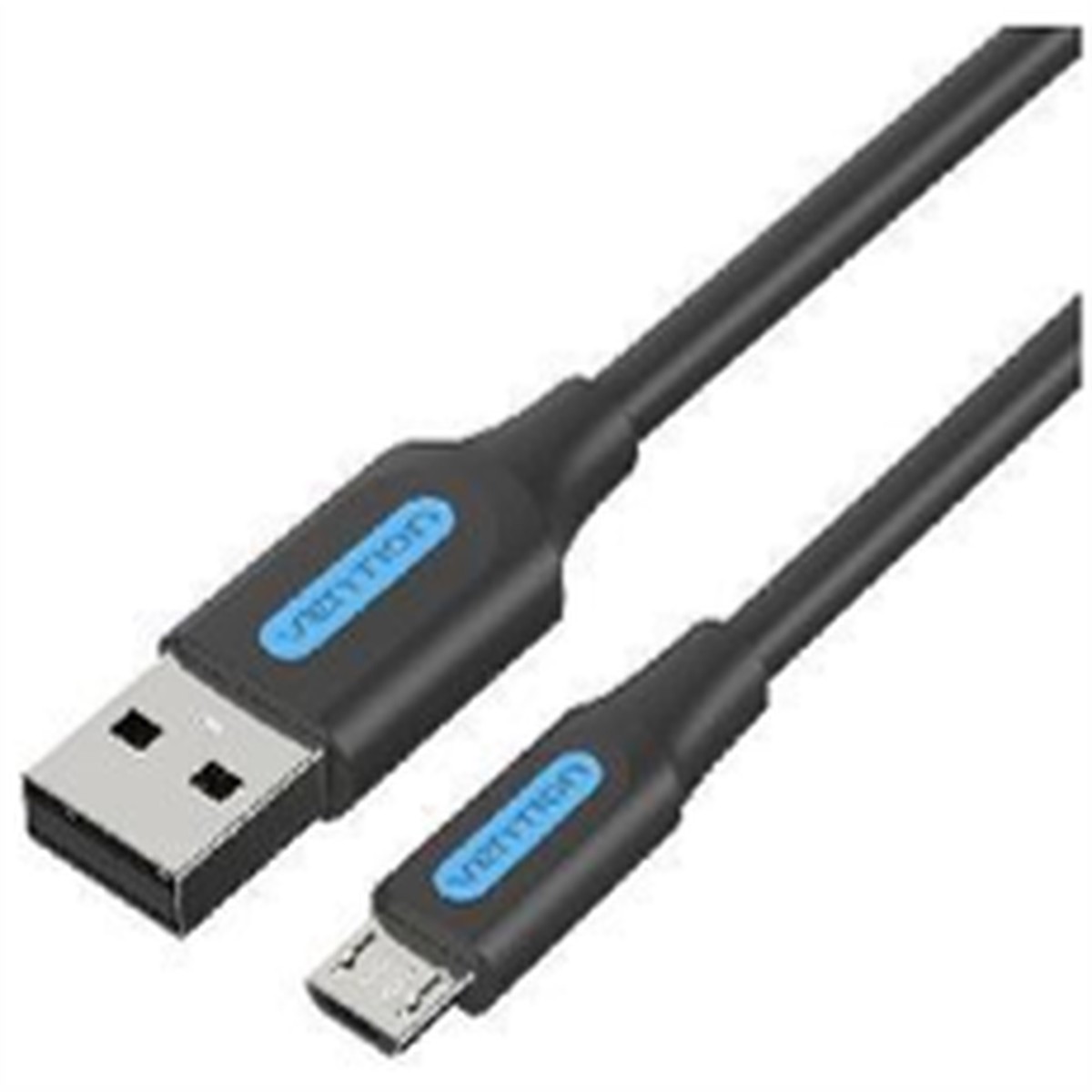 Vention USB 20 A Male to Micro-B Male 3A Cable 1M Black Accessories