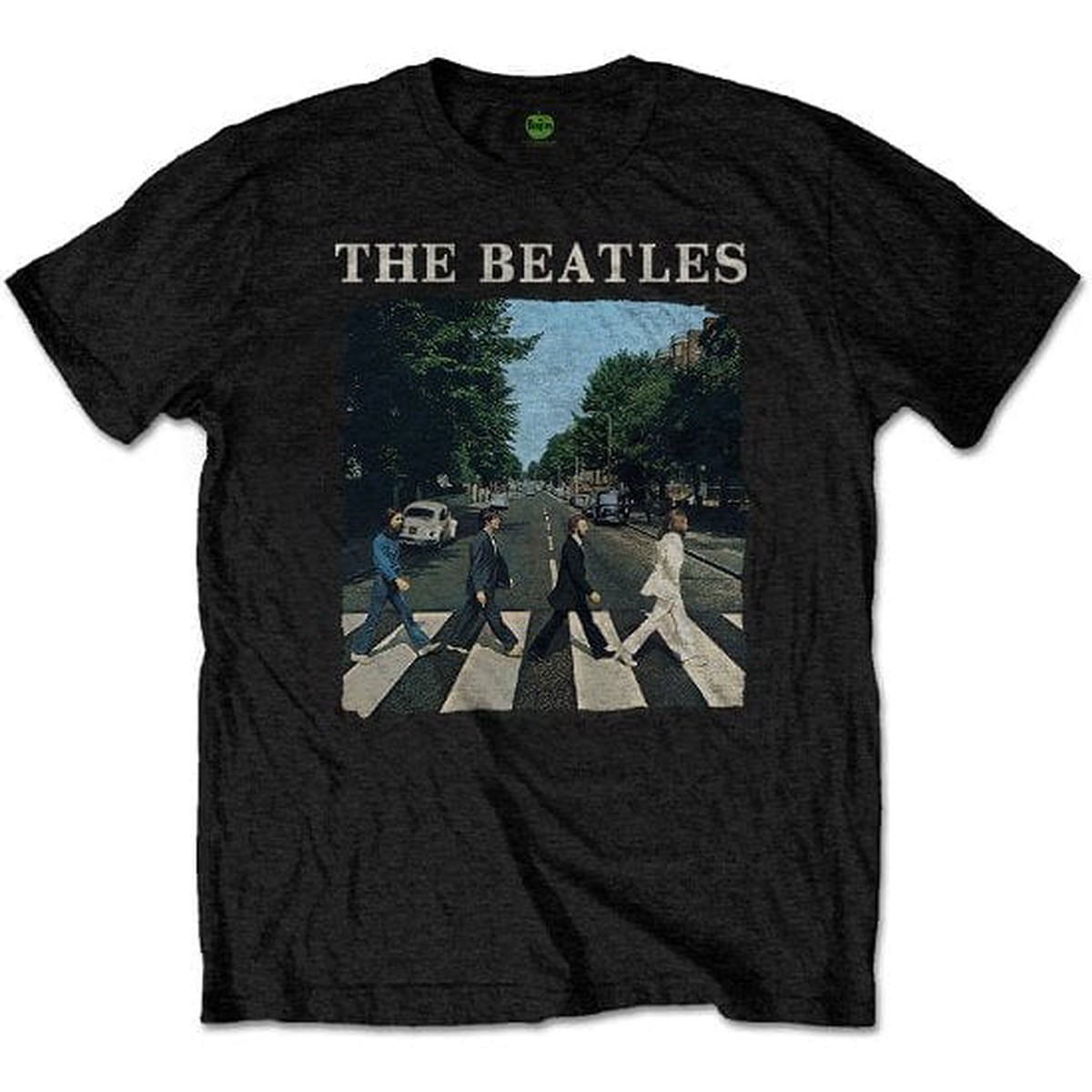 Beatles Abbey Road Logo - Black - XL T-Shirts