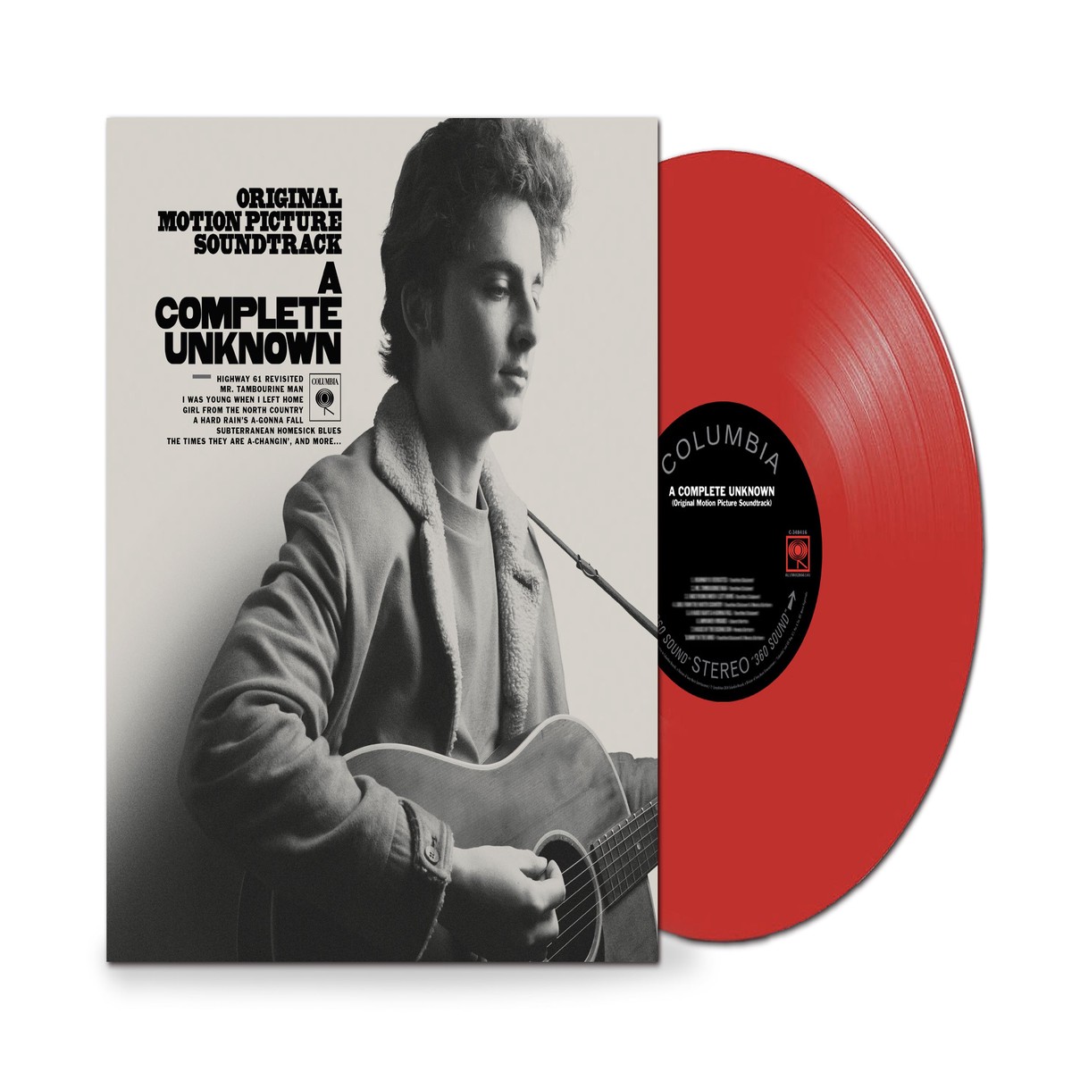 A Complete Unknown OST (Opaque Red Edition) - Timothe Chalamet Colour Vinyl