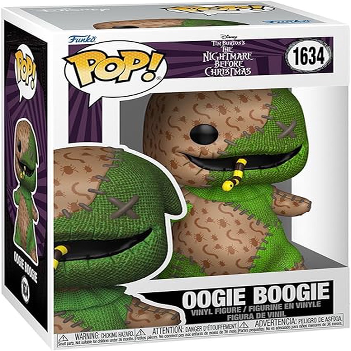 Funko POP Disneys The Nightmare Before Christmas - Patchwork Oogie Boogie Toys