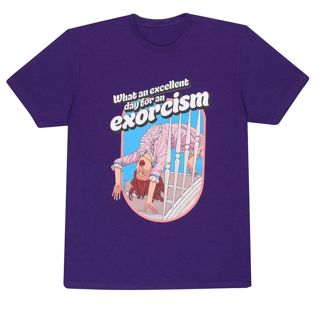 The Exorcist Excellent Day for an Exorcism - Large T-Shirts
