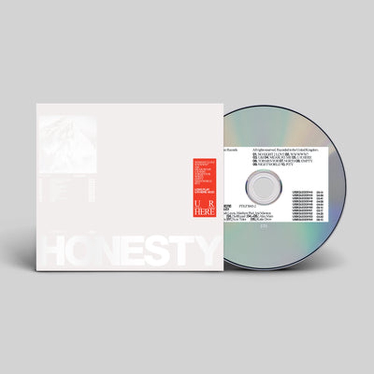 U R HERE - HONESTY CD