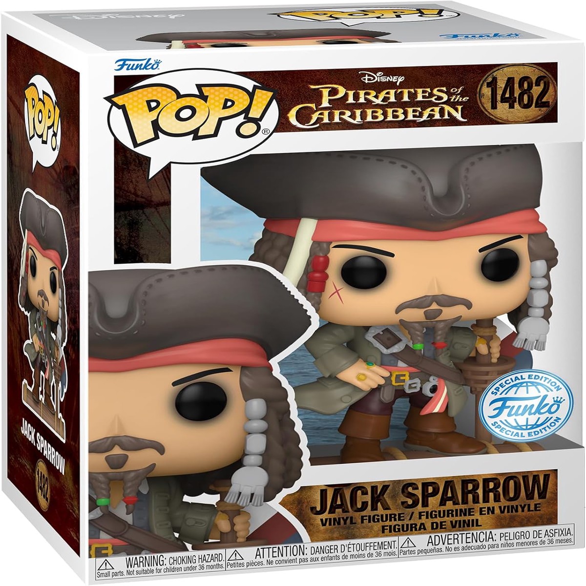 Funko POP Pirates Of the Caribbean - Captain Jack Sparrow Toys