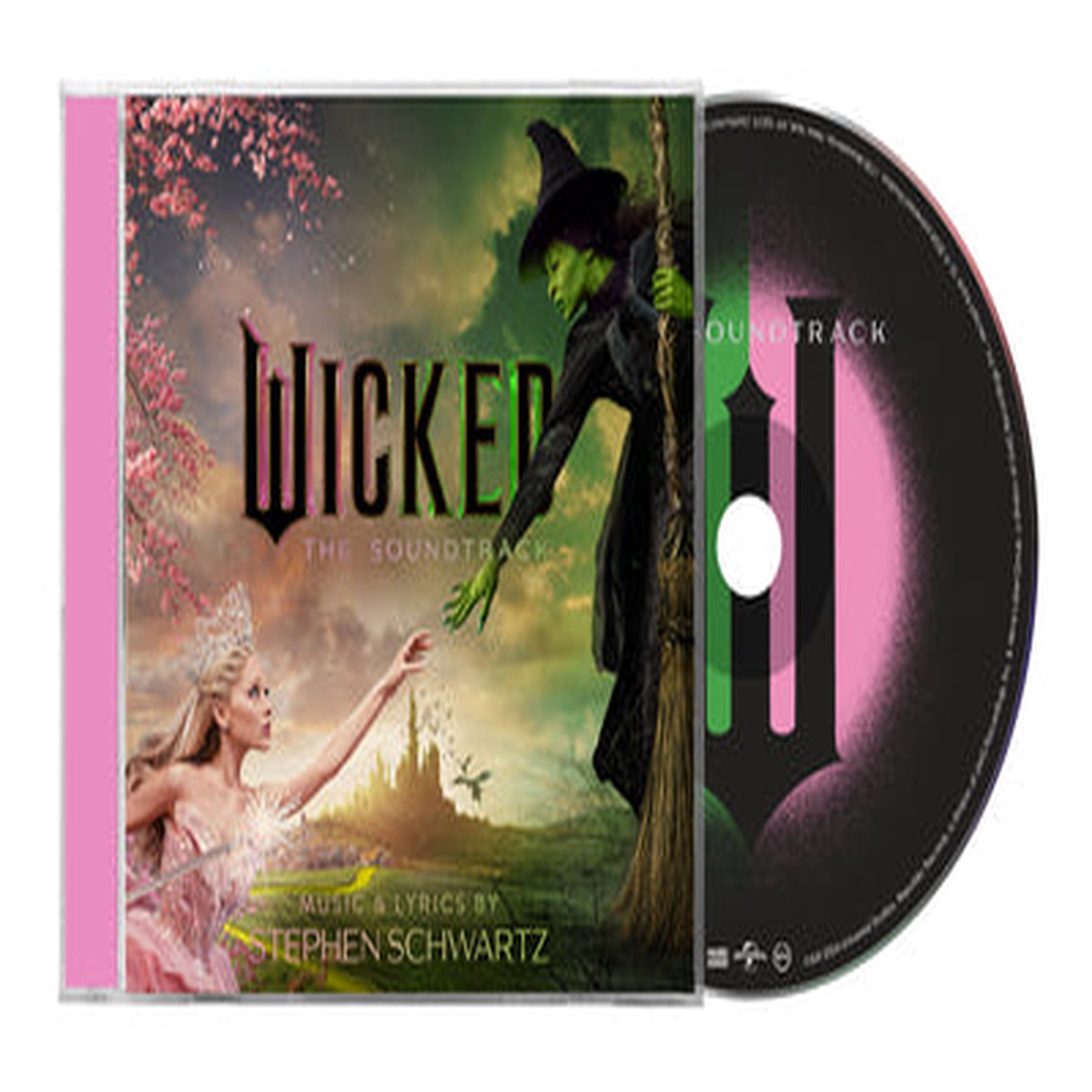 Wicked The Soundtrack (Golden Discs Exclusive Pink CD Poster) - Various Artists CD