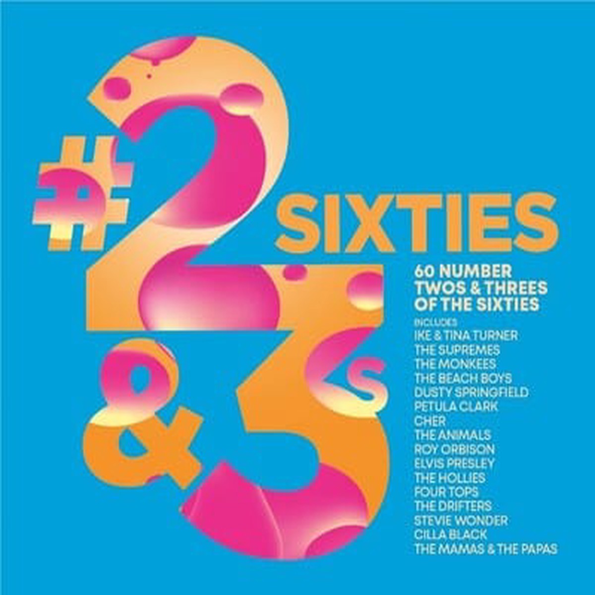 2s and 3s - 60s - Various Artists CD