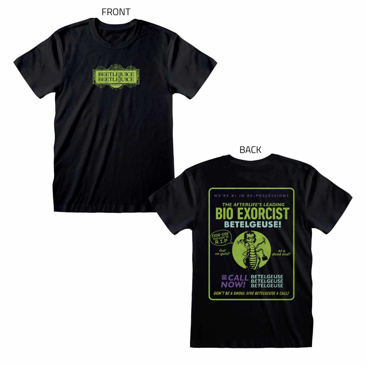 Beetlejuice 2 Bio Exorcist 2XL T-Shirts