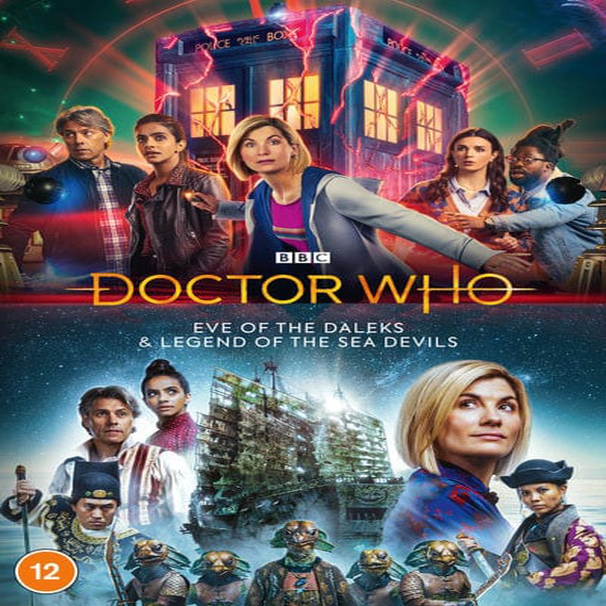 Doctor Who Eve of the Daleks Legend of the Sea Devils - Annetta Laufer DVD